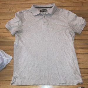 Men’s beige Calvin Klein Polo short sleeve Shirt